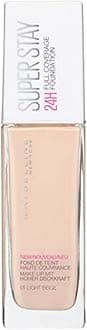 MAYBELLINENew York Foundation, Superstay 24 Hour Longlasting Foundation, Lightweight Feel, Water and Transfer Resistant, 30 ml, Shade: 5, Light Beige