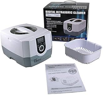 Sper Scientific 100004 High Powered Ultrasonic Cleaner 1.4L Capacity - Professional Ultrasonic Cleaning Machine 110V for Jewelry, Optical, Laboratories, Brass, Dental Tools, Commercial & Home Use