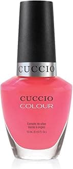 Cuccio Pretty Awesome | Neon Nail Polish Nail Paint | 13ml | Long Lasting, Glossy, Vegan | Paraben Free | No Yellowing | FREE from Harmful Chemicals - Pink