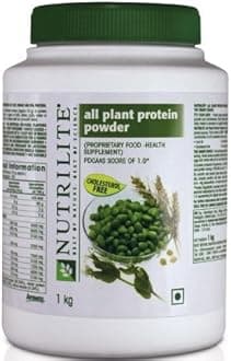 NUTRILITE AMWAY All Plant Protein(1 Kg 1000 GMS) WITH VACCUM FLASK FREE....NUTRILITE All Plant Protein Powder provides you the goodness of nature and the power of protein from its tri-blend – Soy, Wheat & Yellow Pea. It is 100% plant sourced and is cholesterol & lactose free. It is designed to provide you synergy of all essential amino acids which are vital for maintenance and rebuilding of cells and tissues.