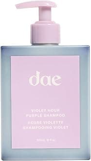 DAE Violet Hour Purple Shampoo - Fights Brasiness, Enhances Color, & Repairs Damage (10 oz)