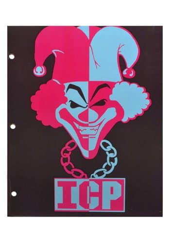 Insane Clown Posse Joker Lined Folder Paper