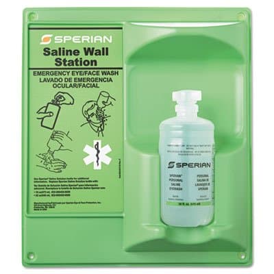 Eyesaline Single 16 Oz Wall Station, Sold As 1 Kit