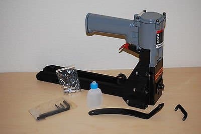 C Series 1-1/4" x 5/8" Carton Closing Pneumatic Box Stapler New!