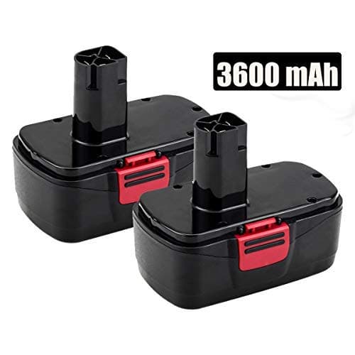 2Packs 19.2 Volt 3.0Ah Replacement Battery Compatible with Craftsman C3 DieHard 130279005 130279003 130279017 315.113753 315.115410 315.11485 1323903 1323517 11375 11376 Cordless Drill Tool