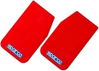 Sparco SPC 03791RS Universal mud Flaps 'Large' -Red, Set of 2