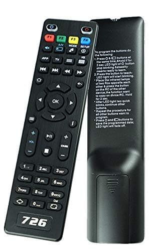 726 Replacement Remote Control for Tv Box Mag254 Mag250 Mag256 MAG 250 254 256 255 256 257 275 322 349 350 351 352 OTT IPTV Set Top Box