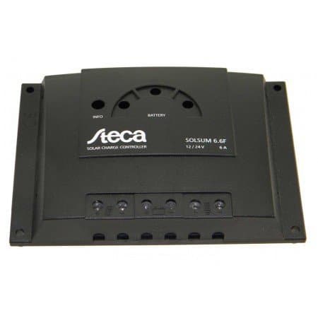 Steca Solar Charge Controller - 6 Amp, 12/24 Vdc, W/ Leds, | Solsum 6.6F