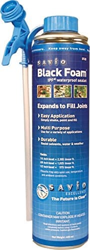 Savio 16 oz. Black Foam with Straw Applicator - BF400