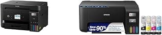 Epson EcoTank ET-4850 Wireless All-in-One Cartridge-Free Supertank Printer with Scanner, Copier & EcoTank ET-2400 Wireless Color All-in-One Cartridge-Free Supertank Printer