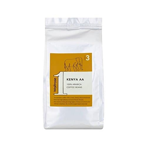 Kenya AA Coffee Beans Waitrose 227g - Pack of 4