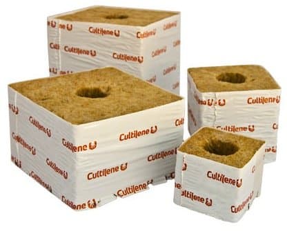 6” x 6” x 6” Cultilene Rockwool Cubes