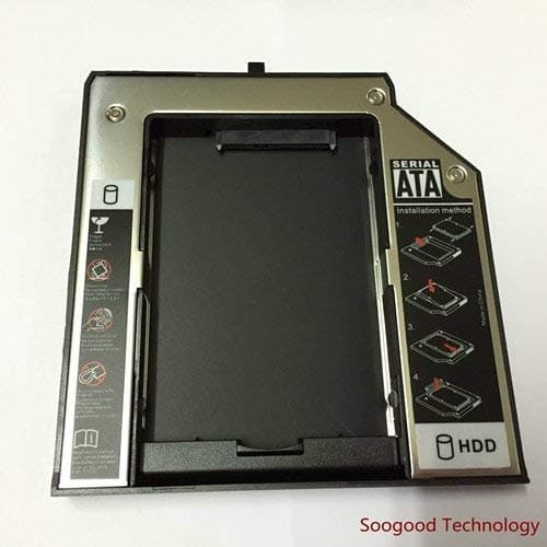 2nd HDD SSD Hard Drive Caddy for Lenovo Thinkpad T420 T420i T510 T510i W510 T520 T520i W520 W700 W701 R400 R500 T430 T430i T530 T530i W530