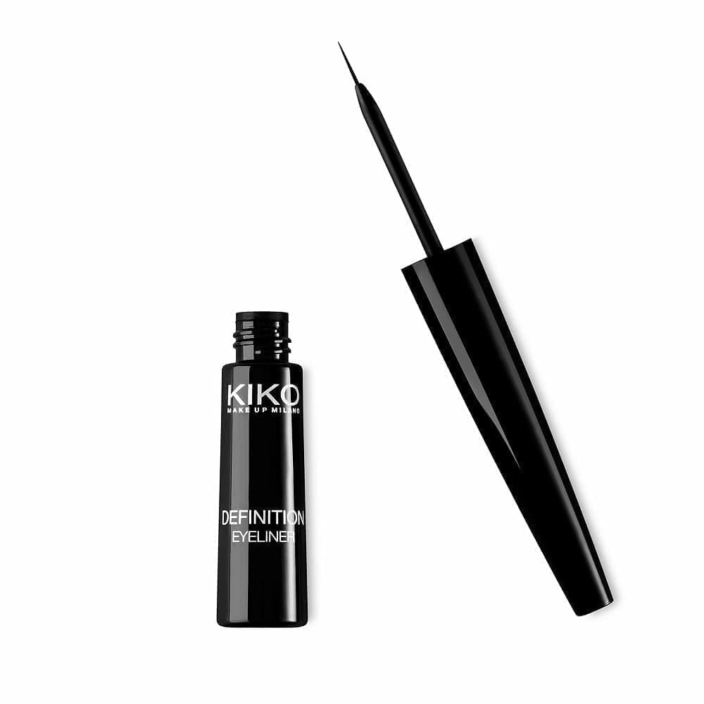 KIKO Milano Definition Eyeliner | Liquid Eyeliner with fine brush applicator