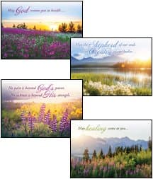 A New Morning - KJV Scripture Greeting Cards - Boxed - Get Well