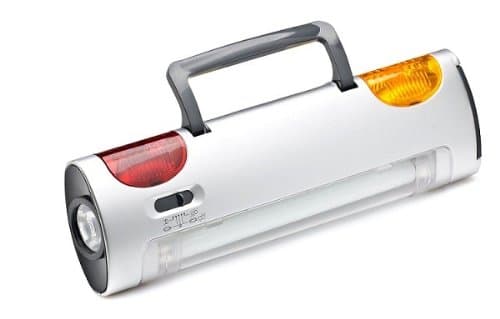 Mactronic Flashlight Falcon Eye LED + Neon Flashlight White Red And Yellow Light - Black