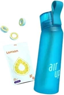AIR UP Original Water Bottle 650 ml 3 Pods + 1 Free Pod (650 ml Blo Cobalt Bottle)