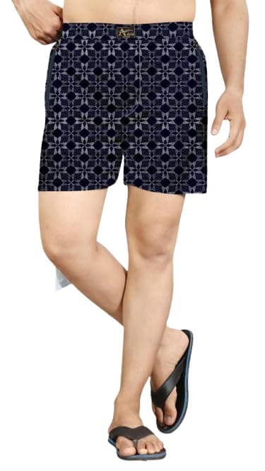 Hook Fit Men's Cotton Printed Boxers Shorts