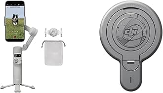 DJI Smartphone Gimbal Osmo Mobile 7 Gimbal Stabilizer + DJI OM Magnetic Quick Release Mount