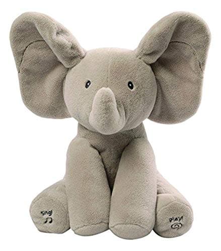 Gund - Baby's Animated Flappy The Elephant Plush Toy
