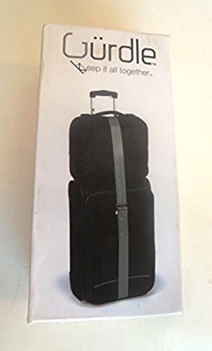 Luggage Gurdle 3-In-1 Luggage Strap, Silver, One Size