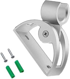 Adjustable Aluminum Shower Wall Mounting Bracket Handheld Showerhead Bidet Sprayer Holder, for Height Adjustment of Shower Head, Heavy Duty Wall Mount Bracket