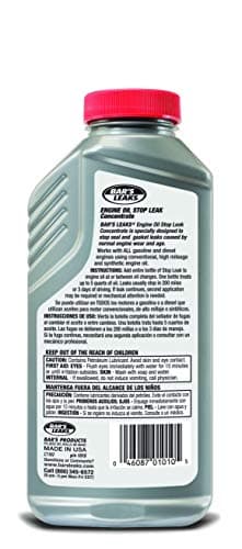 Bar's Products Leaks 1010 Grey Engine Oil Stop Leak - 11 oz