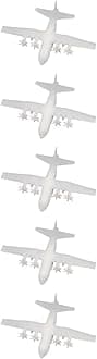 5PCS C-130 Hercules Military Transport Aircraft Resin Model – 1/2000 1/700 1/400 1/350 Scale 3D Model for Collectors(1/400(73.5mm))