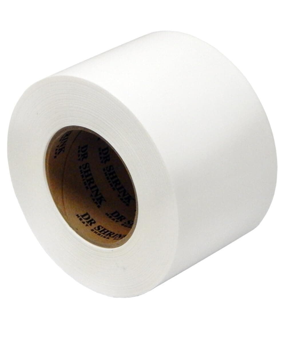 DS-704W White 4" x 180' Shrink Tape