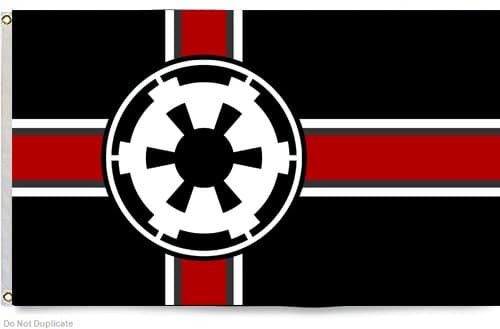 Galactic Empire Flying Deluxe Flag Size 3x5feet