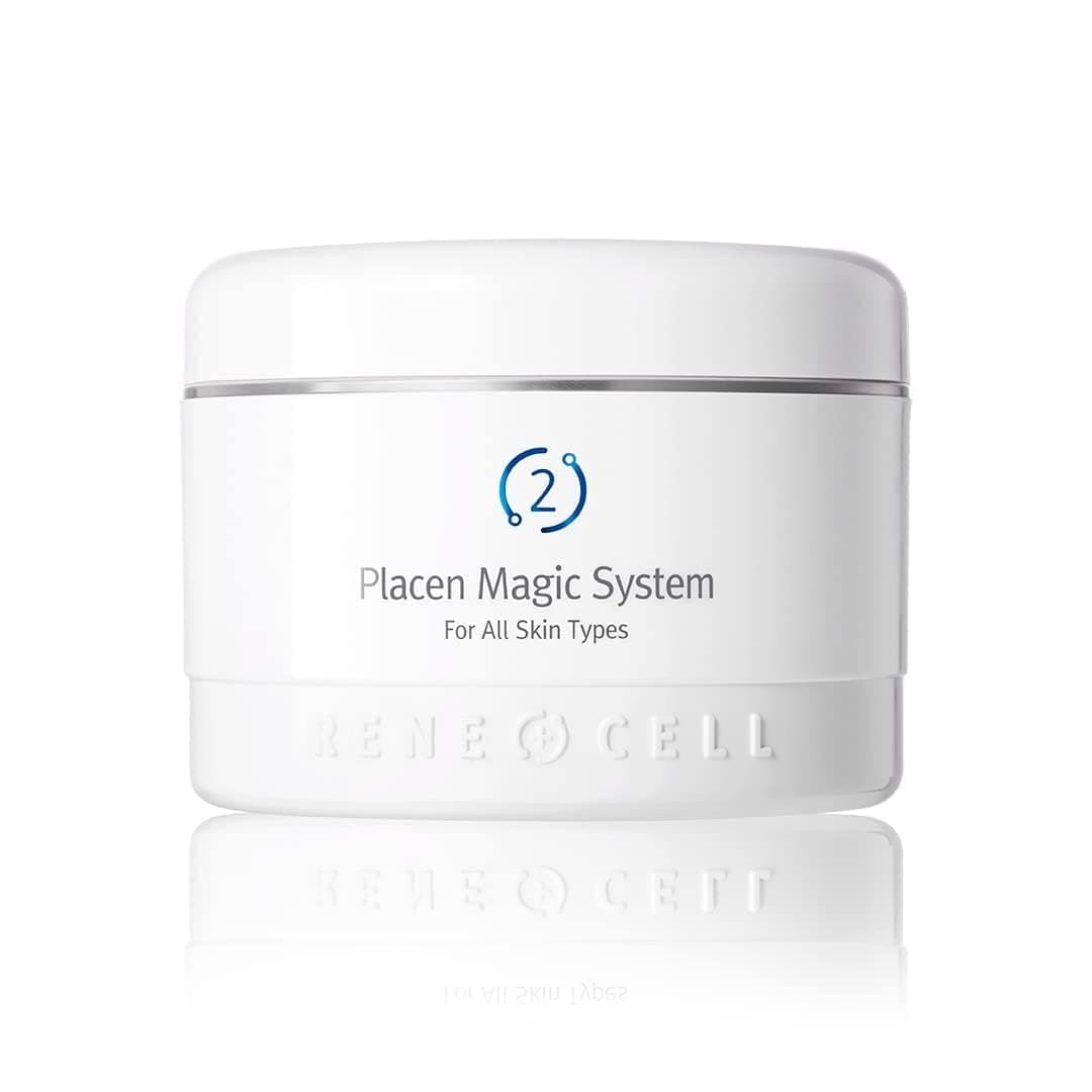 [Rene Cell] Placen Magic System 2, Reduces Wrinkles, Nourishing, Moisturizing, Improves Overall Complexion, Antioxidant, Skin Lightening & Anti Aging, All Skin Face Types (200ml / 6.8 Fl. Oz)