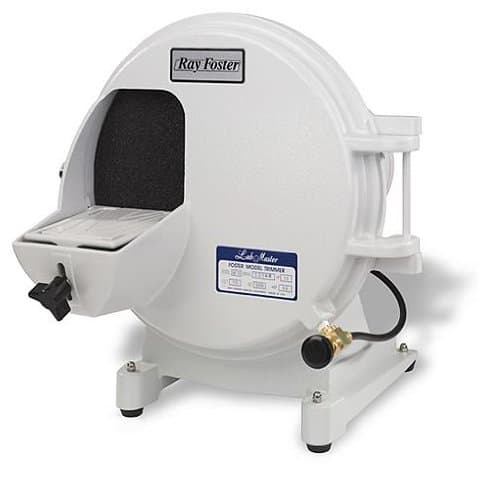 RAY FOSTER - 1/3HP MT10 Model Trimmer - 10in Diameter (254mm) Motor - 110vol - 60Hz 0.25in (6mm) Thick Grinding Wheel - (R# MT10) - [ 4in -101mm Wide - 4.25in -107mm hi 101583