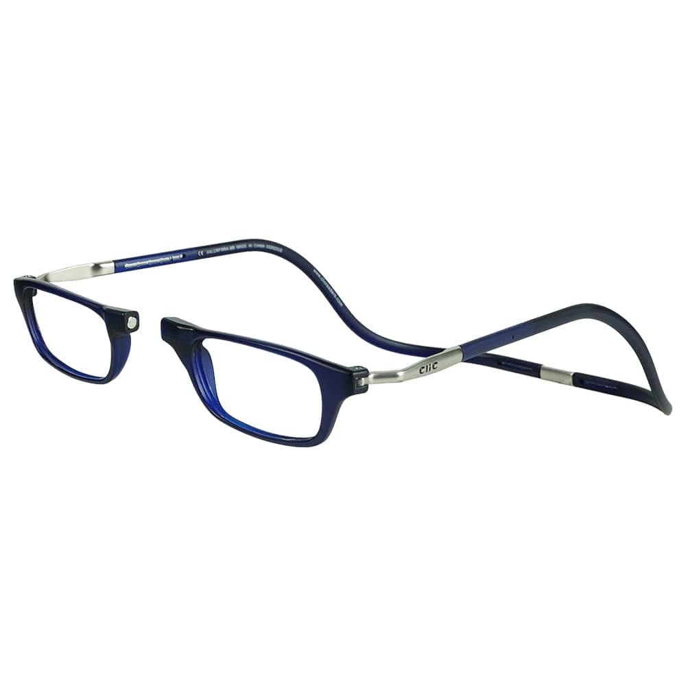 ClicMagnetic Reading Glasses (Expandable), Adjustable Temple Computer Readers, Original Expandable