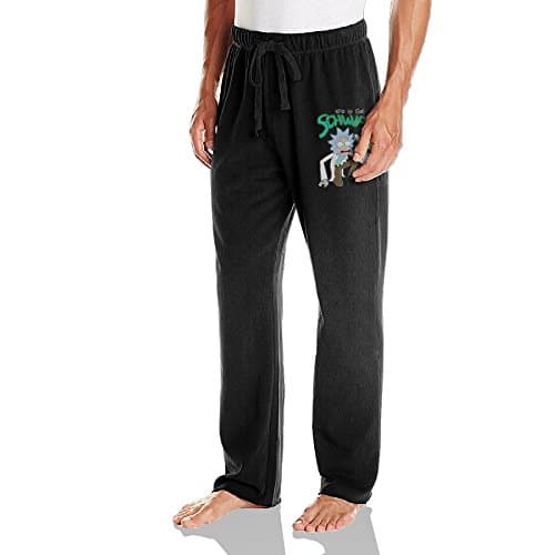 GD Time to Get Schwifty Men Running Pants Black