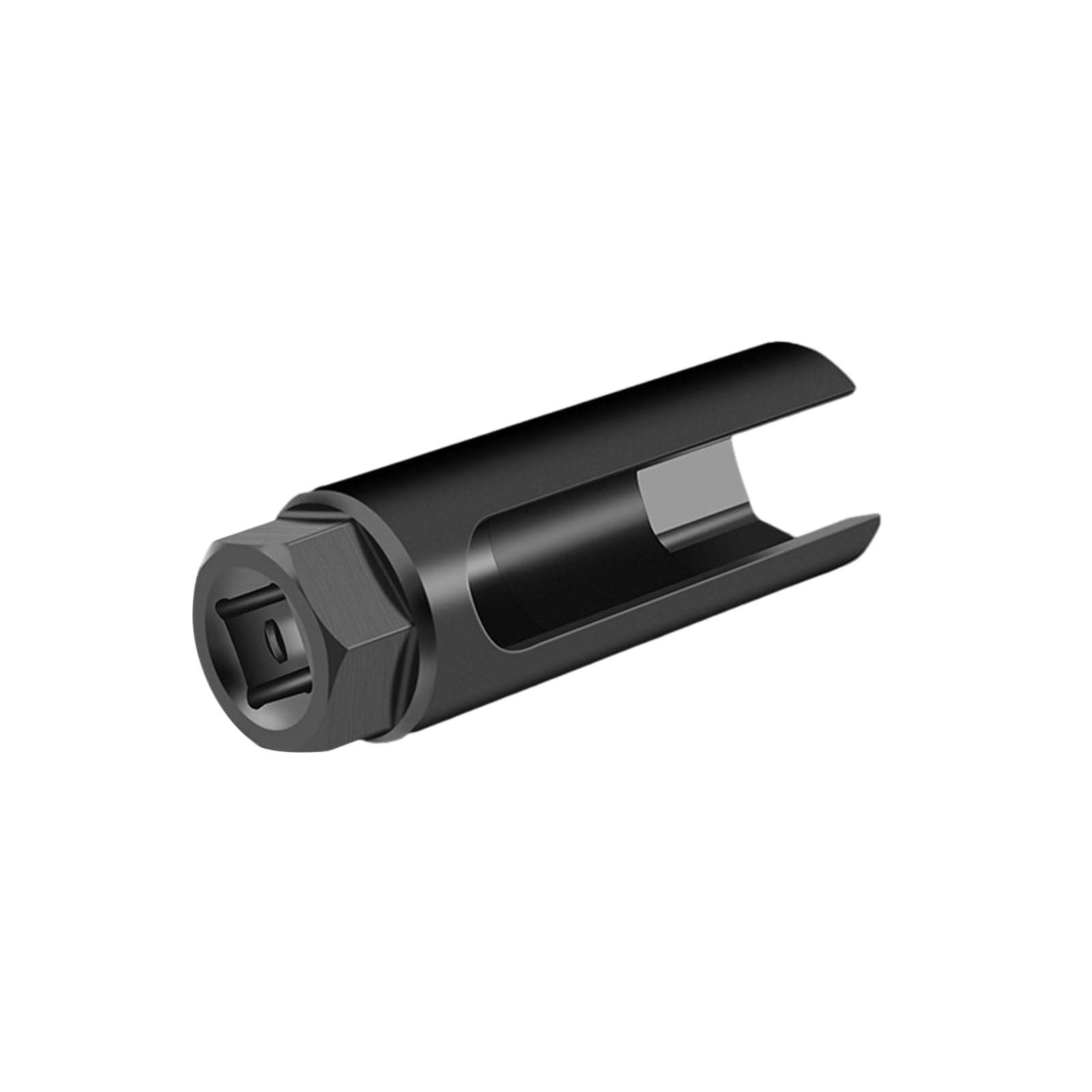 Oxygen Sensor Socket with Side Wire Cutout, 1/2'' Drive x 7/8'' 6-Point O2 Sensor Wrench Removal Tool, Car Accessories for Preventing Damage to Wires (Large)