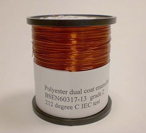 0.475mm - 500grams Enamelled copper wire Dual coat polyester enamelled magnet winding wire High Temp