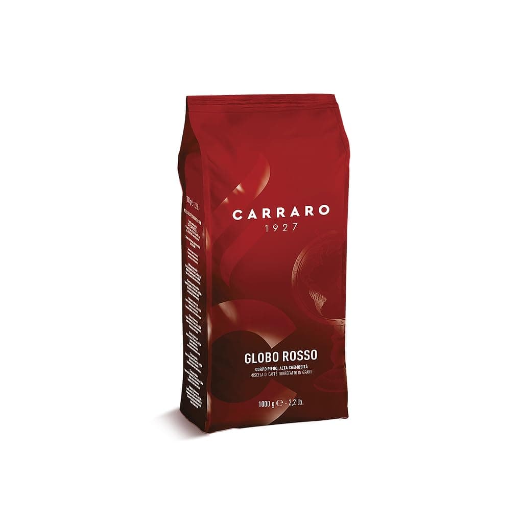 Carraro Globo Rosso Espresso Beans 2.2lbs/ 1kg