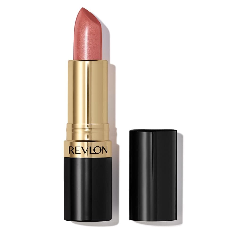 Super Lustrous Lipstick, Creamy Formula For Soft, Fuller-Looking Lips, Moisturized Feel, 801 After Glow, 0.15 oz