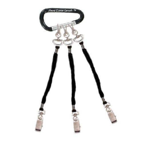 Golf Gift - Head Cover Leash For Woods, Hybrids, Irons, Accessories