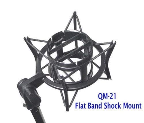 Q-Mic QM-21 Shock Mount Flat Band Design