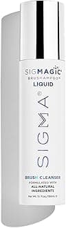 Sigmagic Brushampoo Liquid - Professional Grade Cleaner Solution for Makeup Brushes & Sponges to Remove Makeup Residue (5.1 FL Oz)