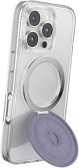 Kick-Out Grip for MagSafe, Adjustable Kickstand for Portrait or Landscape, Magnetic Stand, Purple - Dusk