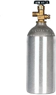 Luxfer CO2 2.5 LB Aluminum Cylinder Tank CGA 320 Valve