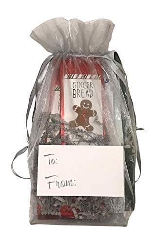 Coffee Gift Basket (Silver) - Christmas Coffee Ground Variety Pack - Coffee Lovers Gift Set - 6 Flavored Coffees (Hazelnut, Caramel, Chestnut, Cinnamon and White Chocolate Flavors)