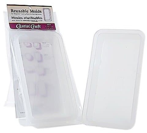 Castin' Craft MC Poly Resin Molds (3 In. x 6 In. x 1 1/16 In.) 2 pcs sku# 1836277MA