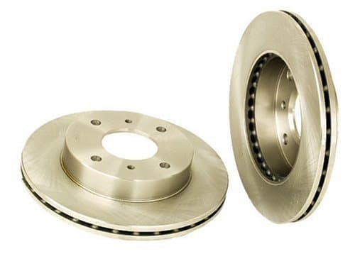 Brembo 25317 Front Ventilated Brake Rotor without Anti-Lock Braking System