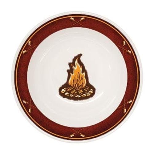 Durable Melamine Bowl 6-inch, Campfire