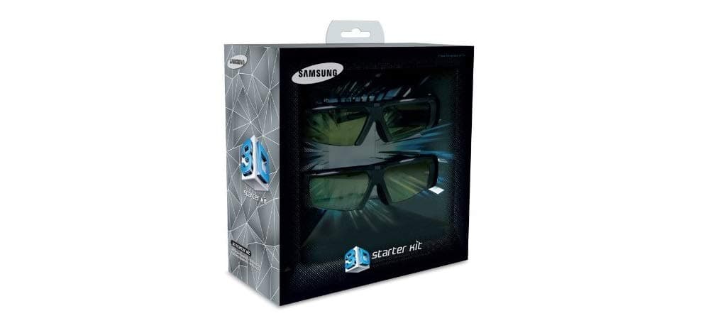 Samsung3D Starter Kit SSG-P2100T With Monsters Vs Aliens 3D Blu-ray movie
