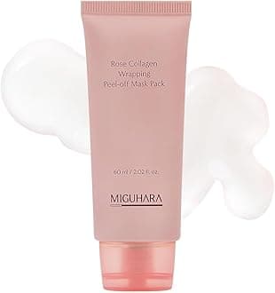 MIGUHARA Rose Collagen Wrapping Peel Off Pack | Korean Skin Care Mask Pack (60ml/2.02fl oz)