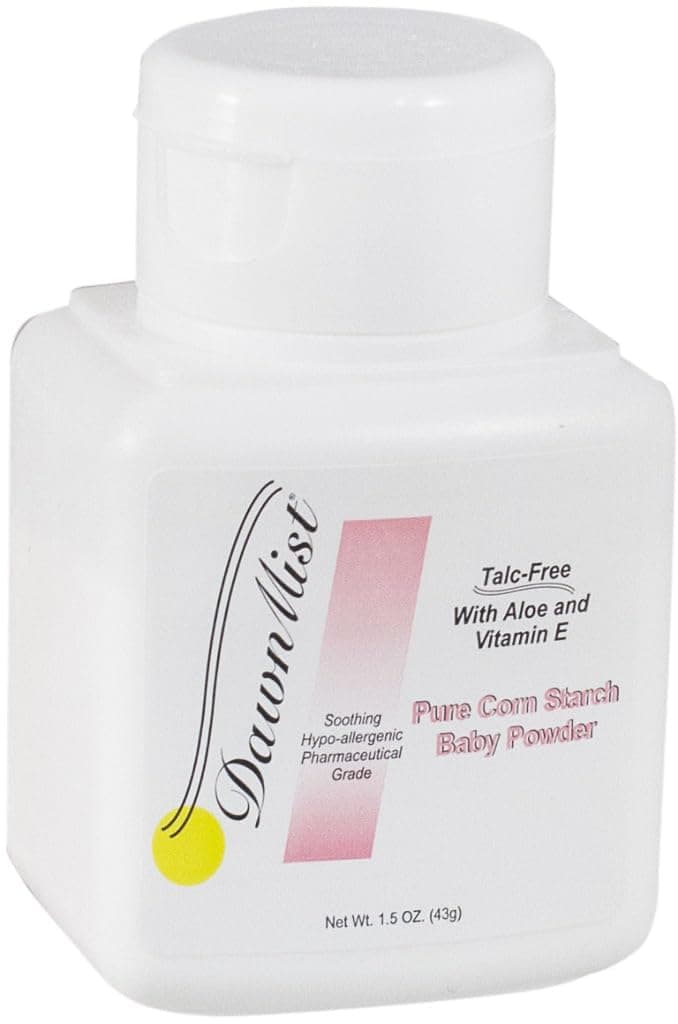DawnMist® Pure Corn Starch Baby Powder (96 units per box)